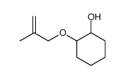 2-(2-methylprop-2-enoxy)cyclohexan-1-ol结构式