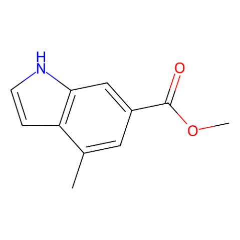 Methyl 4-methyl-1H-indole-6-carboxylate图片