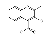 Cinchoninic acid, 3-methoxy-2-methyl- (7CI) picture