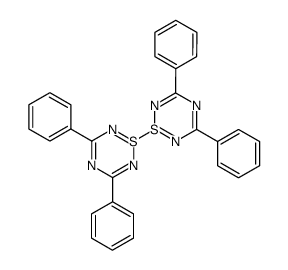 3,5-diphenyl-λ3-1,2,4,6-thiatriazinyl Structure