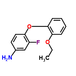 4-(2-Ethoxyphenoxy)-3-fluoroaniline Structure