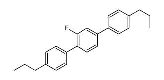 2-fluoro-1,4-bis(4-propylphenyl)benzene结构式