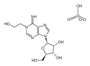 1-(2-hydroxyethyl)adenosine perchlorate结构式
