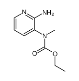(2-amino-[3]pyridyl)-methyl-carbamic acid ethyl ester Structure