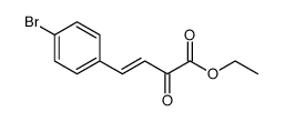 ethyl 2-oxo-4-(4-bromophenyl)-3-buten-1-oate Structure