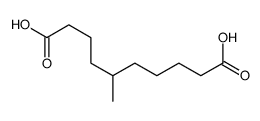 5-methyldecanedioic acid结构式