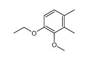 1-ethoxy-2-methoxy-3,4-dimethyl-benzene结构式