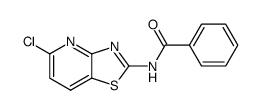 N-(5-Chloro-thiazolo[4,5-b]pyridin-2-yl)-benzamide结构式