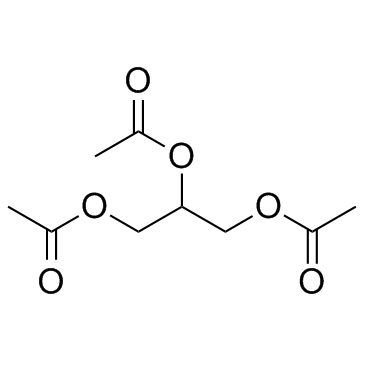 Triacetin structure