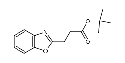 tert-butyl 2-benzoxazolylpropanoate Structure