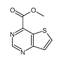 硫代[3,2-d]嘧啶-4-羧酸甲酯结构式