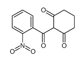 2-(2-nitrobenzoyl)cyclohexane-1,3-dione结构式