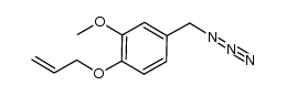 1-(allyloxy)-4-(azidomethyl)-2-methoxybenzene Structure