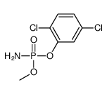 2-[amino(methoxy)phosphoryl]oxy-1,4-dichlorobenzene结构式
