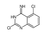 2,5-Dichloro-4-quinazolinamine Structure