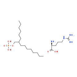 ARGININE HEXYLDECYL PHOSPHATE结构式