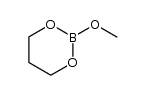 2-methoxy-1,3,2-dioxaborinane结构式