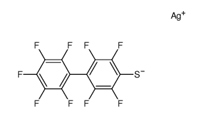 silver(I) 4-nonafluorodiphenylthiolate Structure