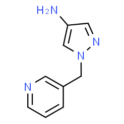 1-(PYRIDIN-3-YLMETHYL)-1H-PYRAZOL-4-AMINE Structure