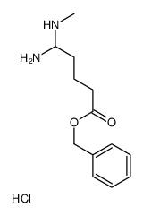 benzyl 5-amino-5-(methylamino)pentanoate,hydrochloride结构式