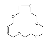 1,4,7,10,13-pentaoxacycloheptadec-15-ene Structure