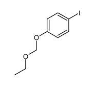 1-ethoxymethoxy-4-iodobenzene Structure