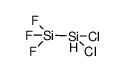 2,2-dichloro-1,1,1-trifluorodisilane结构式