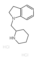 1-(2-Piperidinylmethyl)indoline dihydrochloride结构式