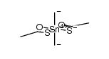 dimethyltin bis(thioacetate) Structure