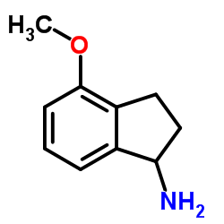 4-Methoxy-1-indanamine Structure