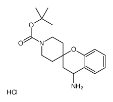 叔-丁基 4-氨基螺[色烷并-2,4-哌啶]-1-甲酸基酯盐酸结构式