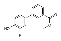 methyl 3-(3-fluoro-4-hydroxyphenyl)benzoate结构式