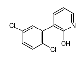 3-(2,5-dichlorophenyl)-1H-pyridin-2-one结构式