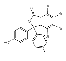 4,5,6,7-Tetrabromophenolphthalein structure