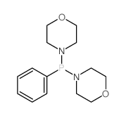 dimorpholin-4-yl-phenyl-phosphane结构式