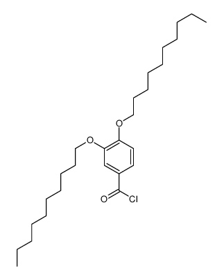 3,4-didecoxybenzoyl chloride结构式