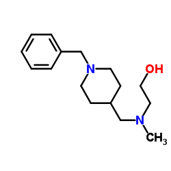 2-{[(1-Benzyl-4-piperidinyl)methyl](methyl)amino}ethanol Structure