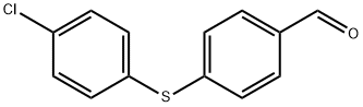 4-((4-chlorophenyl)thio)benzaldehyde Structure