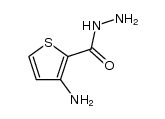2-Thiophenecarboxylicacid,3-amino-,hydrazide(9CI) picture