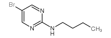 5-溴-2-丁基氨基嘧啶结构式