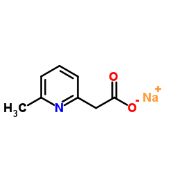 Sodium 2-(6-methylpyridin-2-yl)acetate Structure