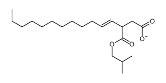 A mixture of: isobutyl hydrogen 2-(α-2,4,6-trimethylnon-2-enyl)succinate isobutyl hydrogen 2-(-2,4,6-trimetyhylnon-2-enyl)succinate结构式