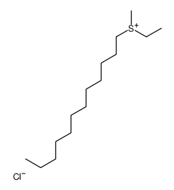 Sulfonium, dodecylethylmethyl-, chloride结构式