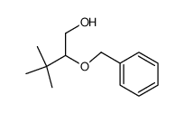 2-(benzyloxy)-3,3-dimethylbutan-1-ol结构式