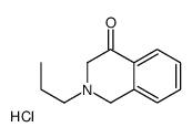 2-propyl-1,3-dihydroisoquinolin-4-one,hydrochloride结构式