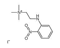 trimethyl-[2-(2-nitroanilino)ethyl]azanium,iodide结构式