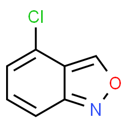 2,1-Benzisoxazole,4-chloro-(9CI)结构式