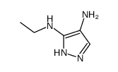 1H-Pyrazole-3,4-diamine,N3-ethyl-(9CI)结构式
