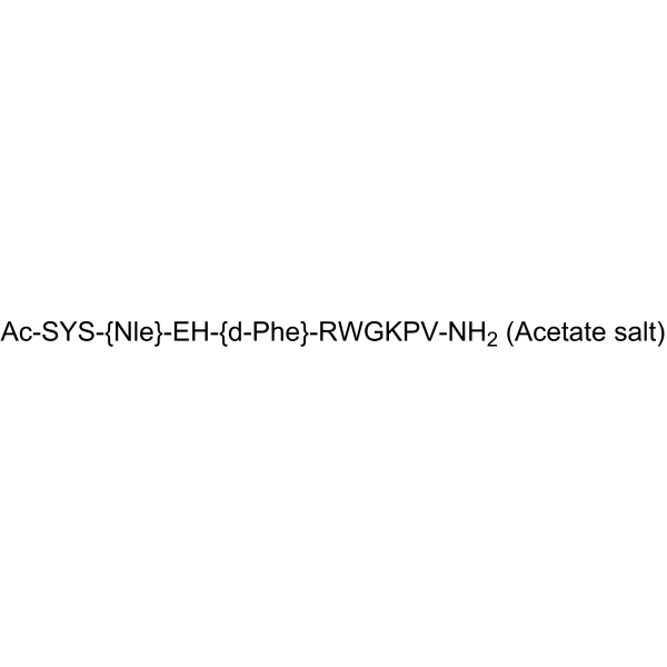 Afamelanotide structure