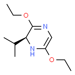 Pyrazine, 3,6-diethoxy-1,2-dihydro-2-(1-methylethyl)-, (S)- (9CI) picture